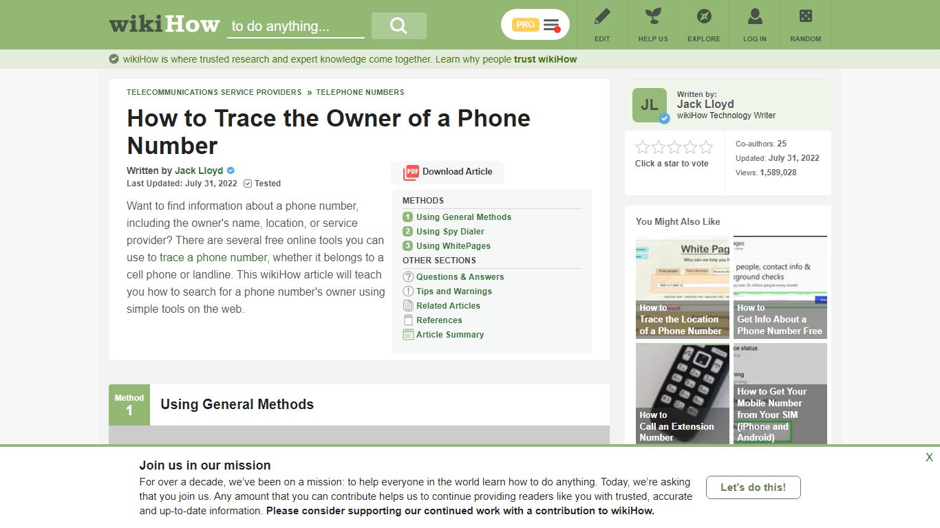 3 Ways to Trace the Owner of a Phone Number - wikiHow